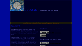 What Solaxys.com website looked like in 2017 (6 years ago)