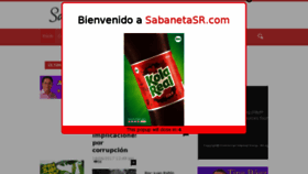 What Sabanetasr.com website looked like in 2017 (6 years ago)