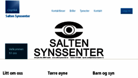 What Saltensynssenter.no website looked like in 2017 (6 years ago)