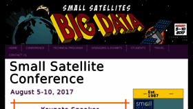 What Smallsat.org website looked like in 2017 (6 years ago)