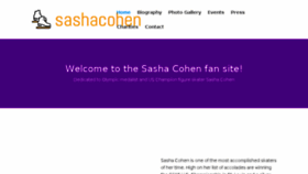 What Sashacohen.com website looked like in 2017 (6 years ago)