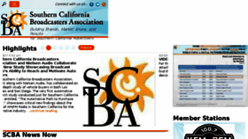What Scba.com website looked like in 2017 (6 years ago)