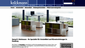 What Schul-knickmann.de website looked like in 2017 (6 years ago)