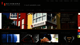 What Schwarz.de website looked like in 2017 (6 years ago)
