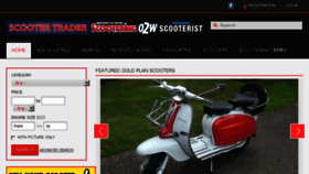 What Scootertrader.com website looked like in 2017 (6 years ago)