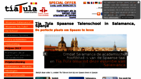 What Spaanslereninspanje.es website looked like in 2017 (6 years ago)
