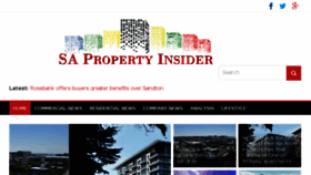 What Sapropertyinsider.co.za website looked like in 2017 (6 years ago)