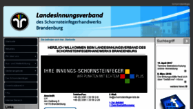 What Schornsteinfeger-brb.de website looked like in 2017 (6 years ago)