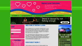 What Secret-loves.com website looked like in 2017 (6 years ago)