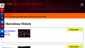 What Simplybarcelonatickets.co.uk website looked like in 2017 (6 years ago)