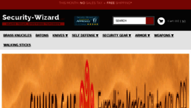 What Security-wizard.net website looked like in 2017 (6 years ago)