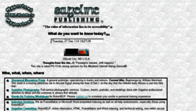 What Sageline.com website looked like in 2017 (6 years ago)