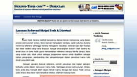 What Skripsi-tesis.com website looked like in 2017 (6 years ago)