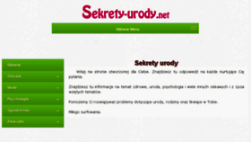What Sekrety-urody.net website looked like in 2017 (6 years ago)