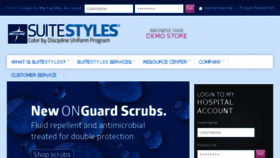 What Suitestyles.com website looked like in 2017 (6 years ago)