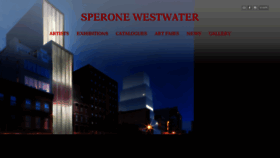 What Speronewestwater.com website looked like in 2017 (8 years ago)