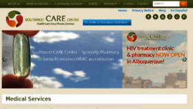 What Southwestcare.org website looked like in 2017 (6 years ago)