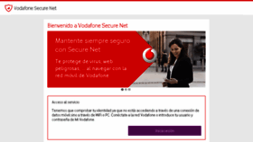 What Securenet.vodafone.es website looked like in 2017 (6 years ago)
