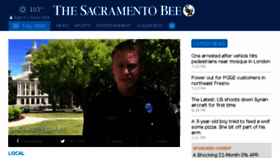 What Sacramentobee.com website looked like in 2017 (6 years ago)