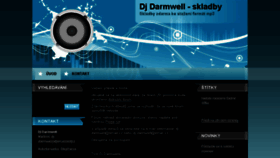 What Skladby-dj-darmwell.webnode.cz website looked like in 2017 (6 years ago)