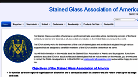 What Stainedglass.org website looked like in 2017 (6 years ago)