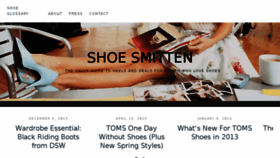 What Shoesmitten.com website looked like in 2017 (6 years ago)
