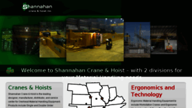 What Shannahancrane.com website looked like in 2017 (6 years ago)