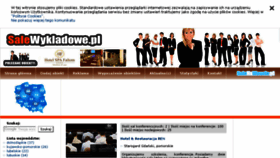 What Salewykladowe.pl website looked like in 2017 (6 years ago)