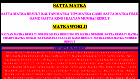 What Sattamatka151.wapka.mobi website looked like in 2017 (6 years ago)