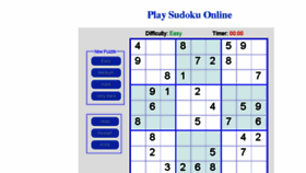 What Sudoko-online.info website looked like in 2017 (6 years ago)