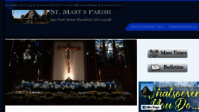 What Stmarymans.org website looked like in 2017 (6 years ago)
