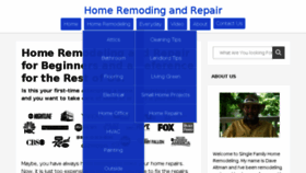What Single-family-home-remodeling.com website looked like in 2017 (6 years ago)