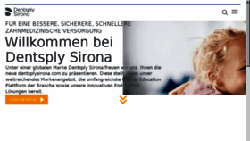 What Sirona.de website looked like in 2017 (6 years ago)