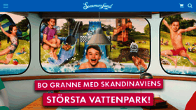 What Skarasommarland.se website looked like in 2017 (6 years ago)