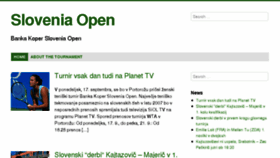 What Sloveniaopen.si website looked like in 2017 (8 years ago)