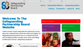What Safeguarding.je website looked like in 2017 (7 years ago)