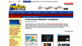 What Snerdey.com website looked like in 2017 (6 years ago)