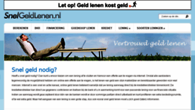 What Snelgeldlenen.nl website looked like in 2017 (6 years ago)
