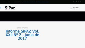 What Sipaz.org website looked like in 2017 (6 years ago)