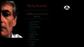 What Sofasound.com website looked like in 2017 (6 years ago)