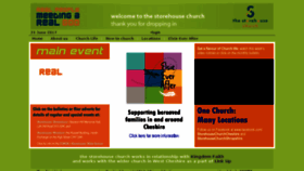 What Storehousechurch.org.uk website looked like in 2017 (6 years ago)