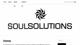 What Soulsolutions.com.au website looked like in 2017 (6 years ago)