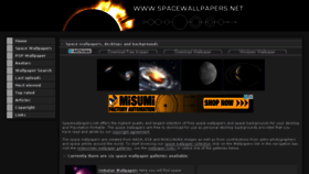 What Spacewallpapers.net website looked like in 2017 (6 years ago)