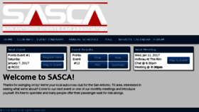What Sasca.org website looked like in 2017 (6 years ago)
