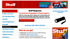 What Stuff-magazine.co.uk website looked like in 2017 (6 years ago)