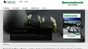 What Semmelrock.pl website looked like in 2017 (6 years ago)