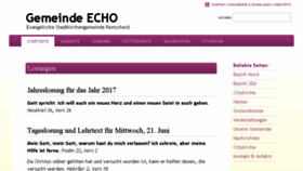 What Stadtkirchengemeinde.de website looked like in 2017 (6 years ago)