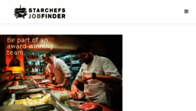 What Starchefsjobfinder.com website looked like in 2017 (6 years ago)