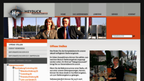 What Stellenboerse-heyduck.de website looked like in 2017 (6 years ago)