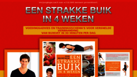 What Strakkebuikspieren.nl website looked like in 2017 (6 years ago)